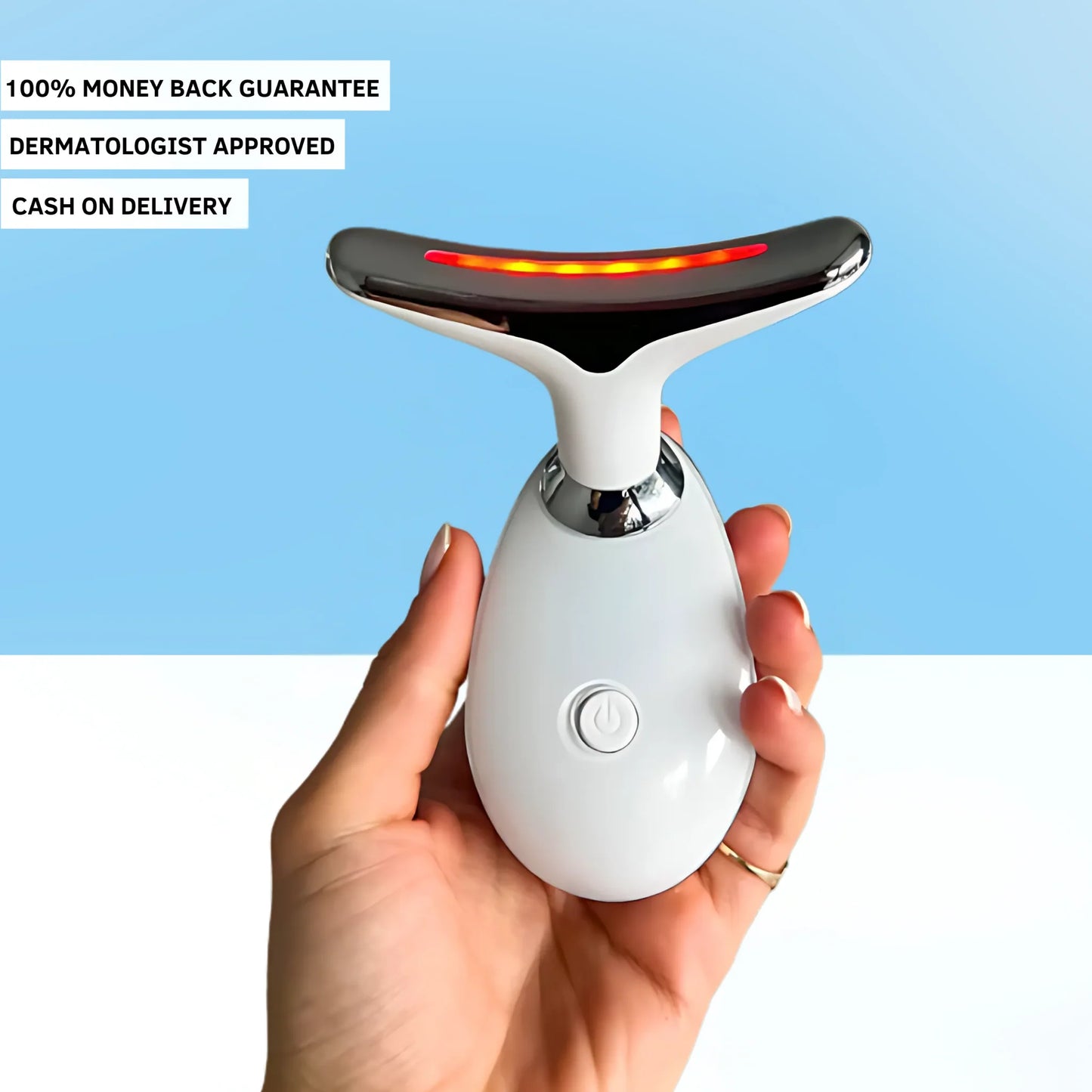 LED Face and Neck Therapy Massager