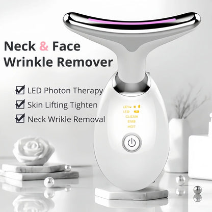 LED Face and Neck Therapy Massager